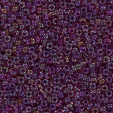 Miyuki rocailles Perlen 11/0 - Fancy lined magenta 11-3529